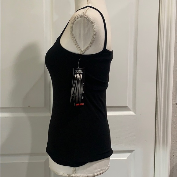 Sympli the Best black long cami snug size 6 - Picture 2 of 9